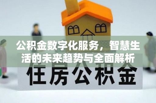 暖暖公积金数字化服务，智慧生活的未来趋势与全面解析