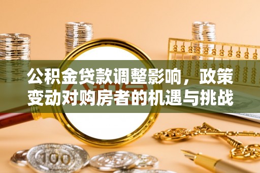 暖暖公积金贷款调整影响，政策变动对购房者的机遇与挑战
