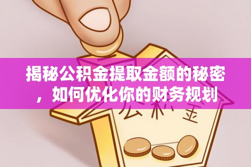暖暖揭秘公积金提取金额的秘密，如何优化你的财务规划