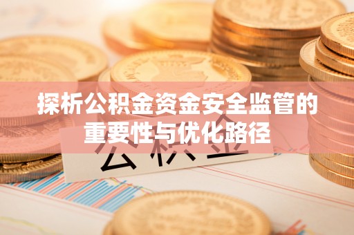 暖暖探析公积金资金安全监管的重要性与优化路径