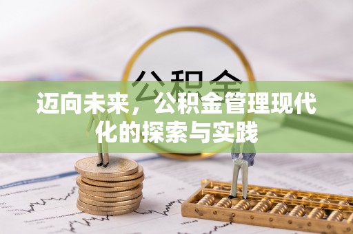 暖暖迈向未来，公积金管理现代化的探索与实践