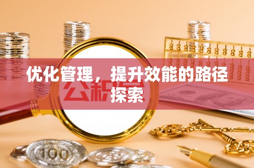 暖暖优化管理，提升效能的路径探索