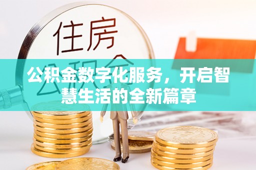 暖暖公积金数字化服务，开启智慧生活的全新篇章