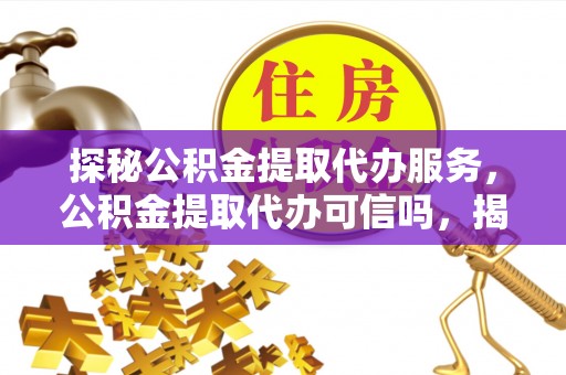 暖暖探秘公积金提取代办服务，公积金提取代办可信吗，揭秘真相与选择指南