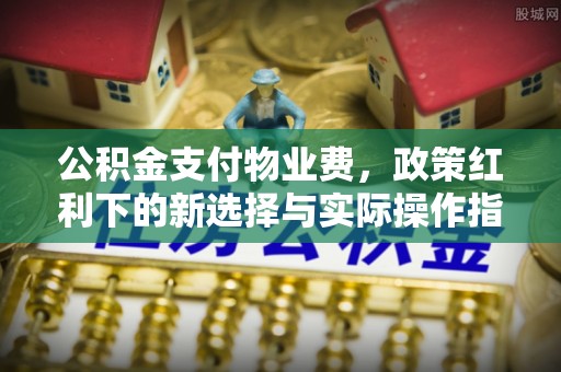 暖暖公积金支付物业费，政策红利下的新选择与实际操作指南