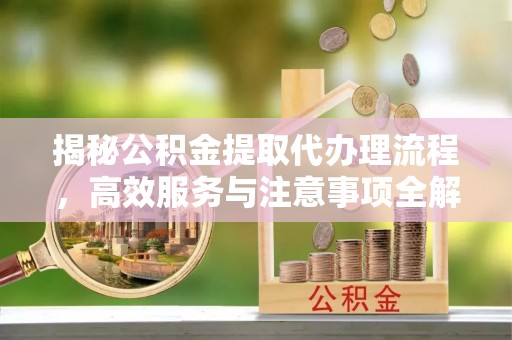 暖暖揭秘公积金提取代办理流程，高效服务与注意事项全解析