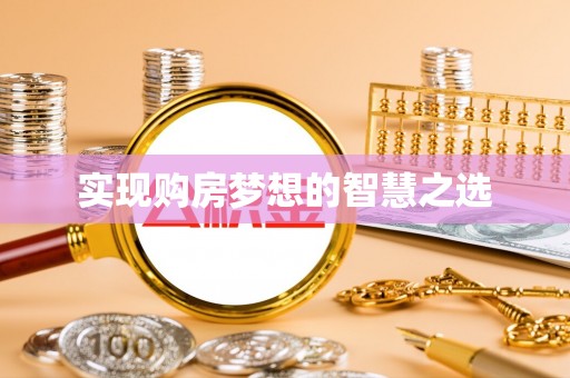 暖暖实现购房梦想的智慧之选