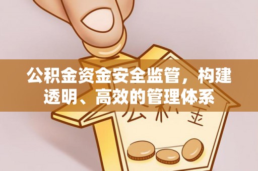 暖暖公积金资金安全监管，构建透明、高效的管理体系
