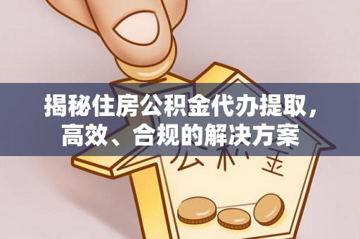 暖暖揭秘住房公积金代办提取，高效、合规的解决方案