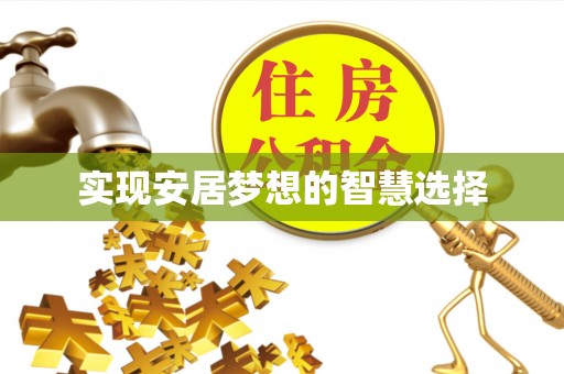 暖暖实现安居梦想的智慧选择