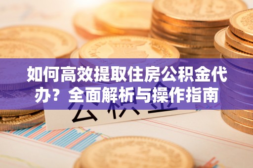 暖暖如何高效提取住房公积金代办？全面解析与操作指南