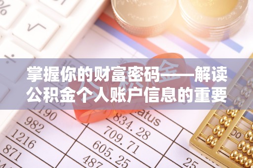 暖暖掌握你的财富密码——解读公积金个人账户信息的重要性