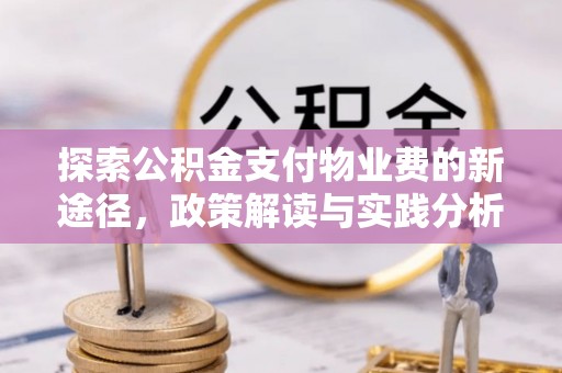 暖暖探索公积金支付物业费的新途径，政策解读与实践分析