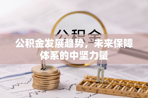 暖暖公积金发展趋势，未来保障体系的中坚力量