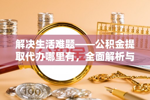 暖暖解决生活难题——公积金提取代办哪里有，全面解析与服务推荐