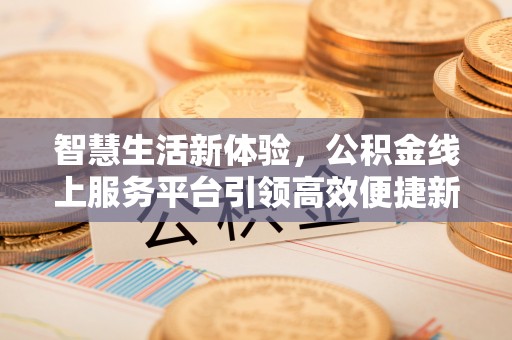 暖暖智慧生活新体验，公积金线上服务平台引领高效便捷新时代
