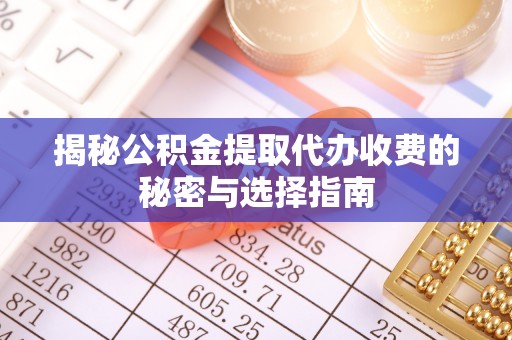 暖暖揭秘公积金提取代办收费的秘密与选择指南