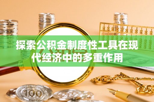 暖暖探索公积金制度性工具在现代经济中的多重作用