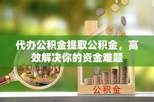 暖暖代办公积金提取公积金，高效解决你的资金难题
