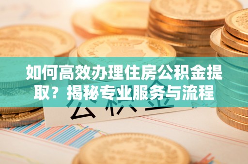 暖暖如何高效办理住房公积金提取？揭秘专业服务与流程