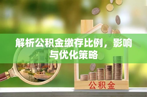 暖暖解析公积金缴存比例，影响与优化策略