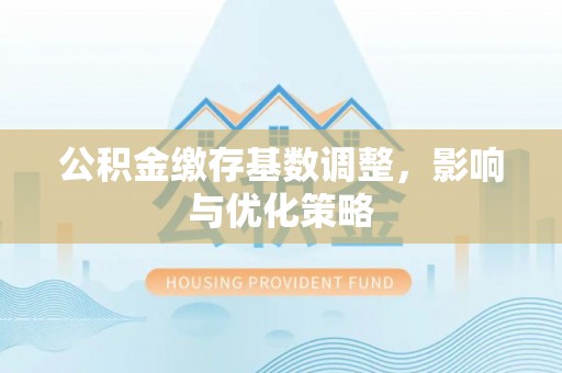暖暖公积金缴存基数调整，影响与优化策略