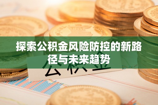 暖暖探索公积金风险防控的新路径与未来趋势