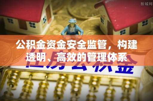 暖暖公积金资金安全监管，构建透明、高效的管理体系