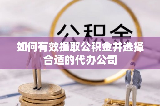 暖暖如何有效提取公积金并选择合适的代办公司